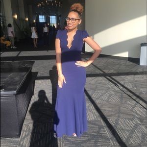 Navy Ball gown